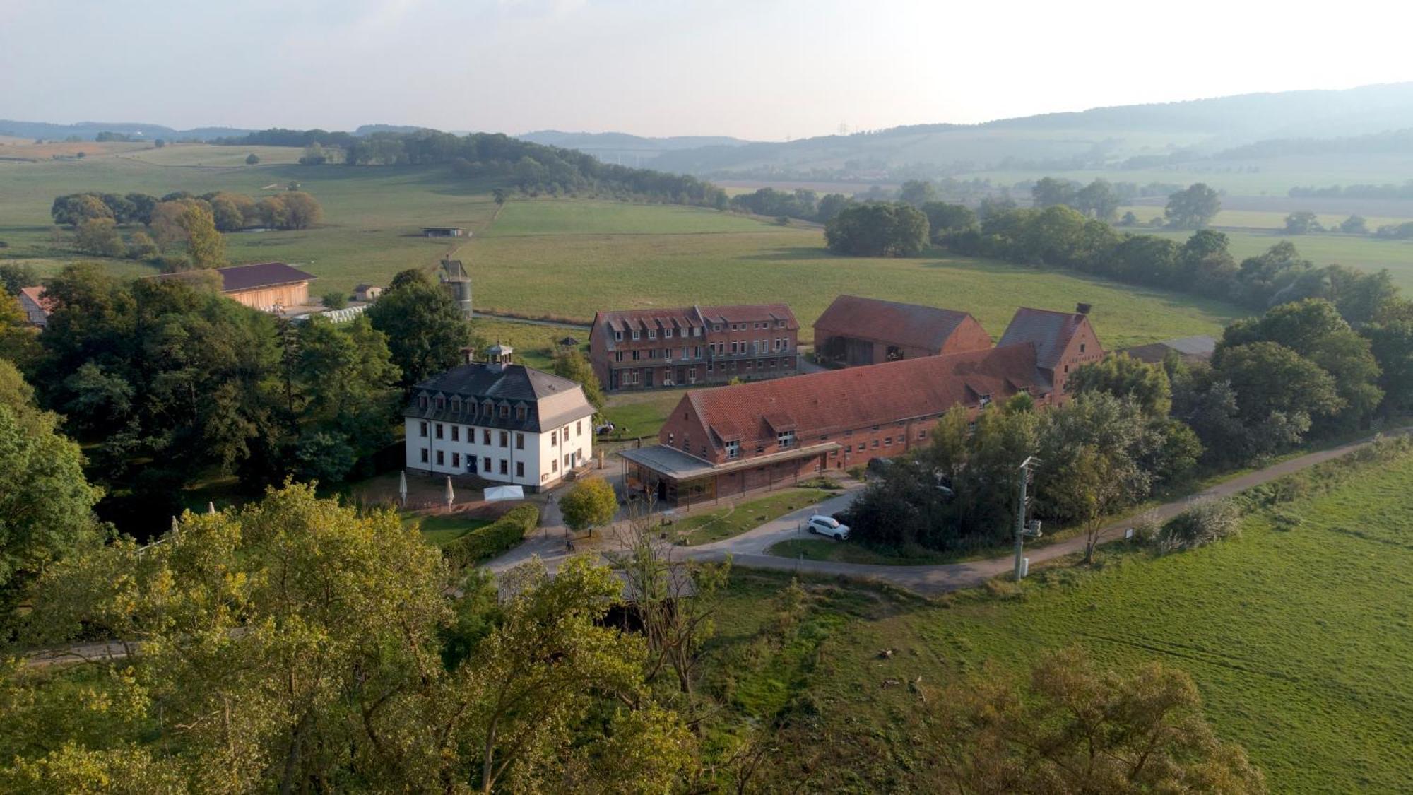 Biohotel Stiftsgut Wilhelmsgluecksbrunn Creuzburg Eksteriør bilde