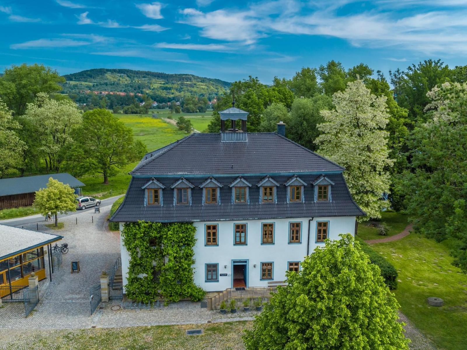Biohotel Stiftsgut Wilhelmsgluecksbrunn Creuzburg Eksteriør bilde